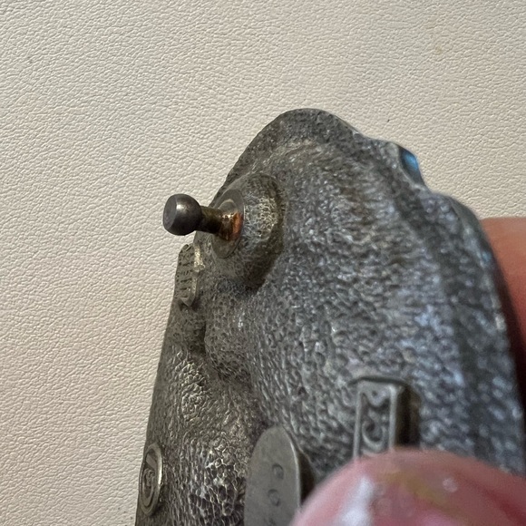 Vintage 1987 CJ Inc. Pewter Horse Belt Buckle – Made in USA – #1409 - Picture 3 of 8